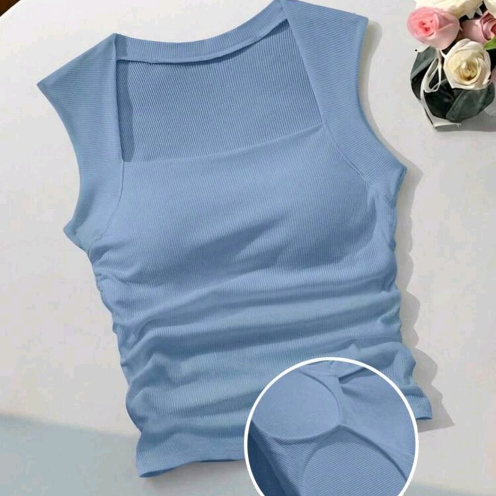 Baby Blue Tank Top